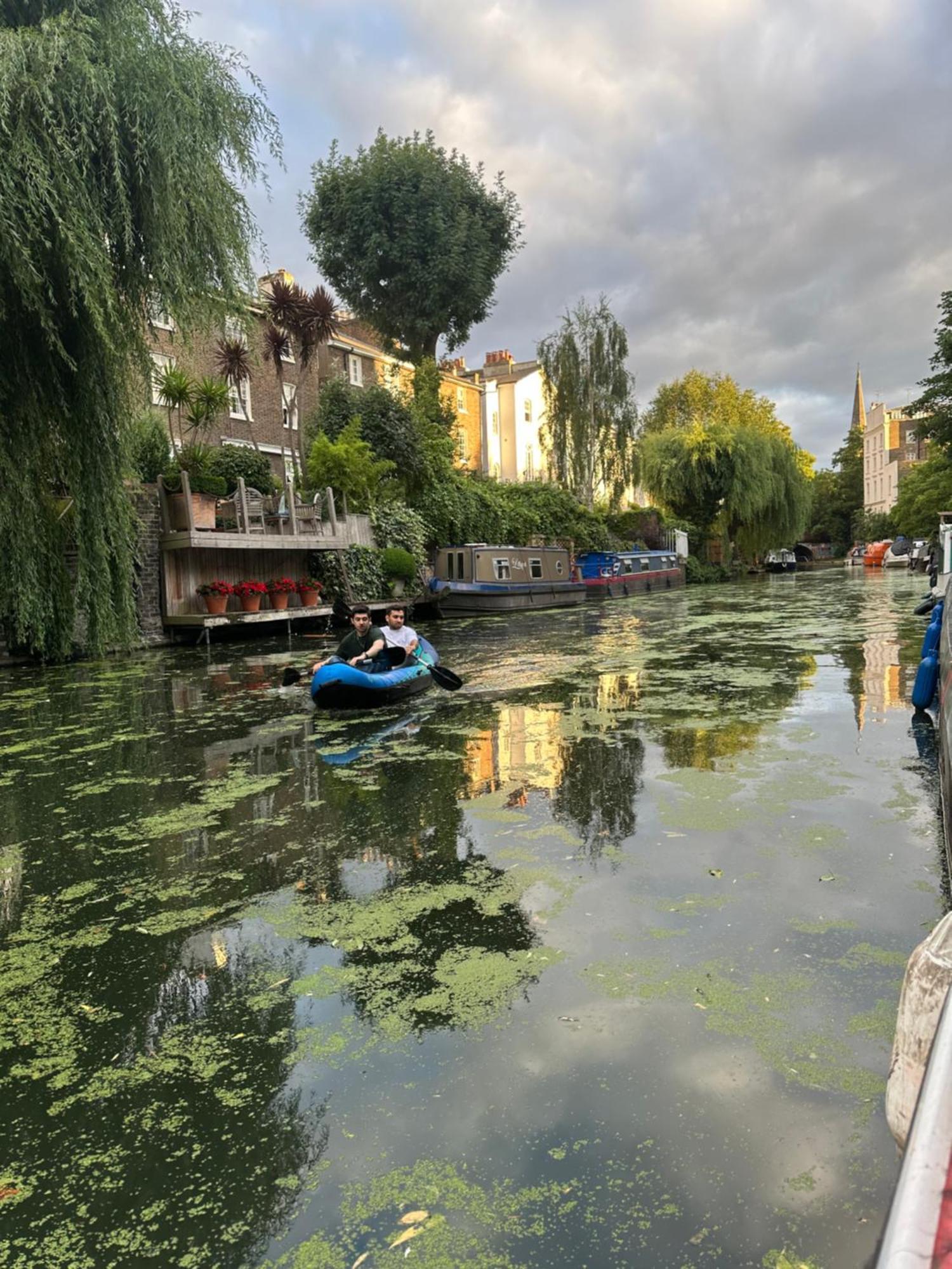 Canal Boat In