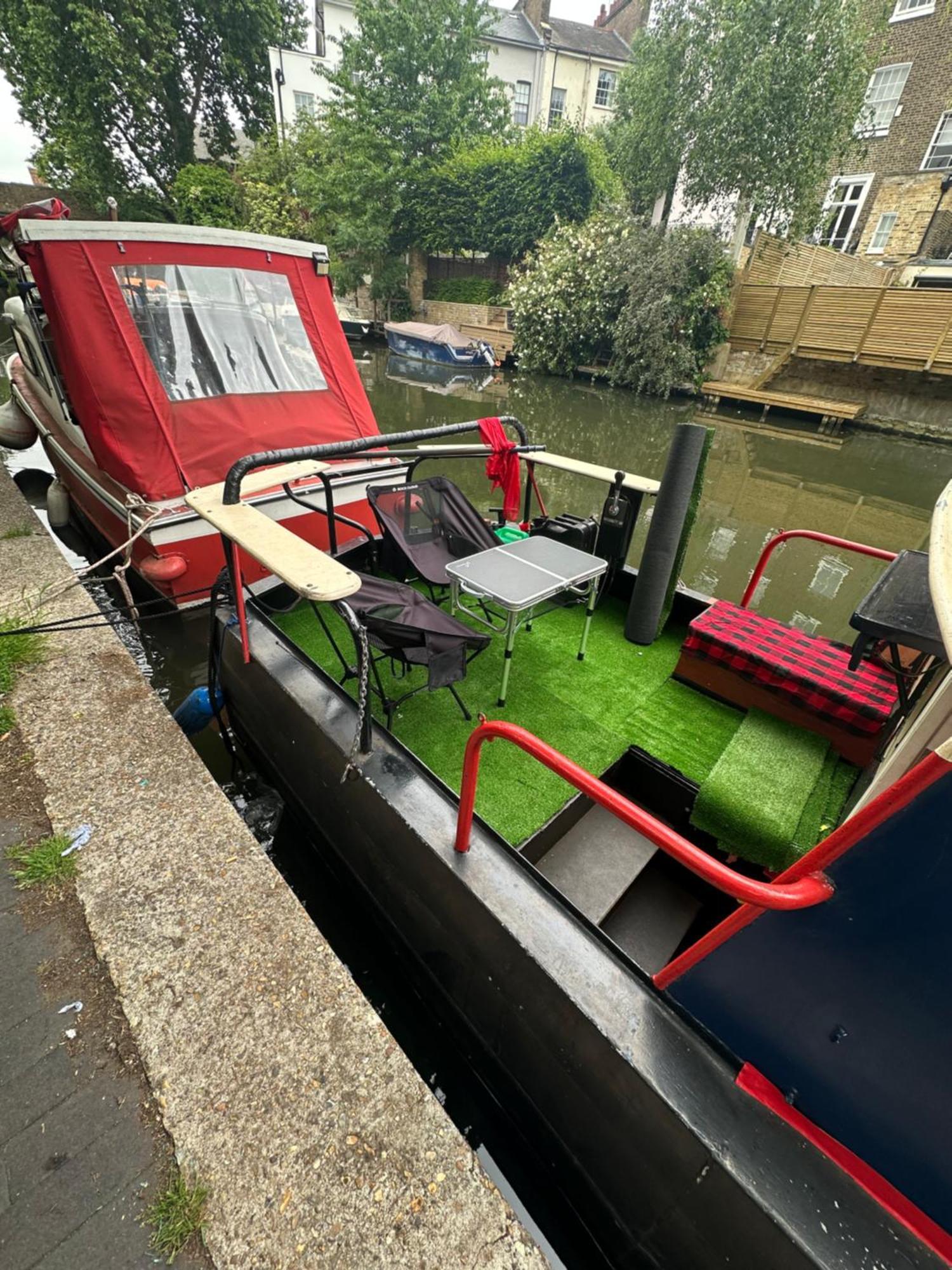 Canal Boat In *